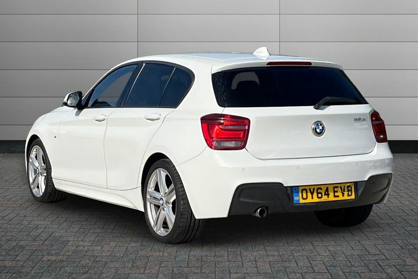 BMW 1 Series 2.0 118D M Sport Euro 5 OY64EVB White #3