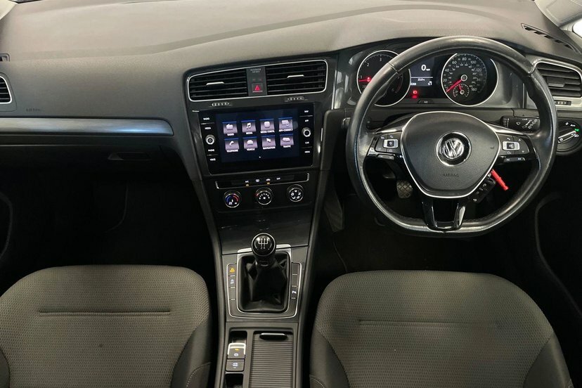 Volkswagen Golf 1.6 Tdi Bluemotion Tech Se Nav Estate M White #6