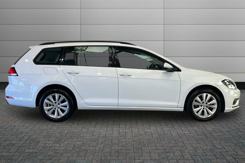 Volkswagen Golf 1.6 Tdi Bluemotion Tech Se Nav Estate M White #4