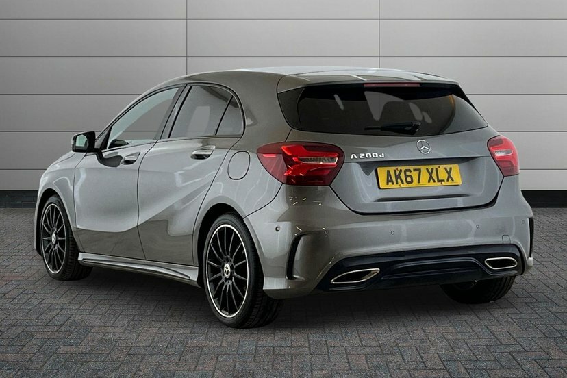 Mercedes-Benz A Class A200d Amg Line Premium Plus AK67XLX Grey #2