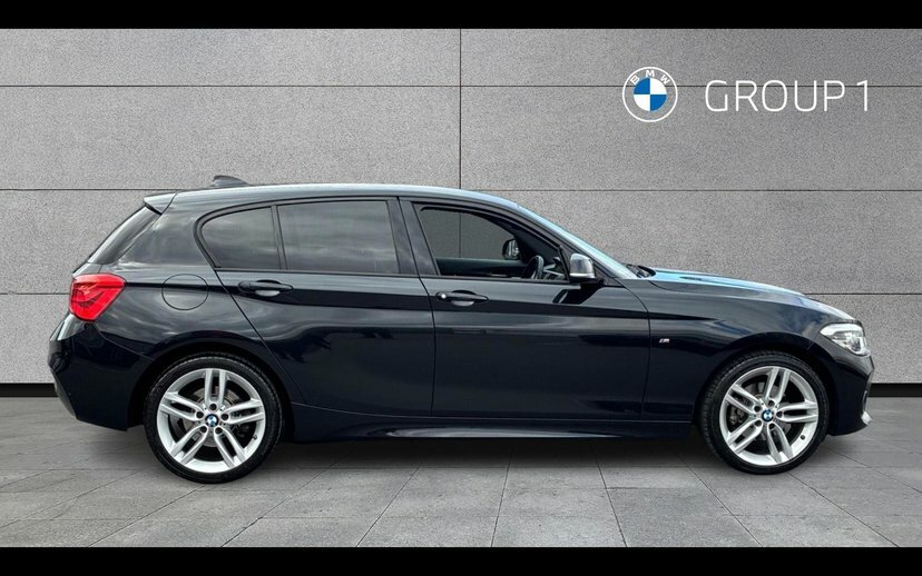 BMW 1 Series 120D Xdrive M Sport 5-Door Black #3