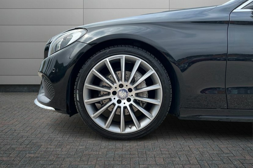 Mercedes-Benz C Class 2.0 C200 Amg Line Premium Plus Saloon Black #5