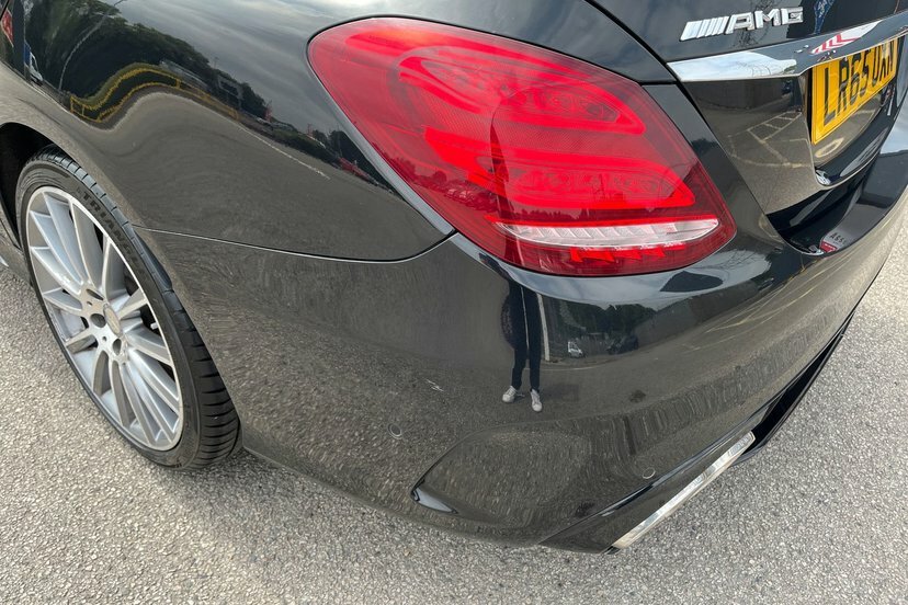 Mercedes-Benz C Class Bluetec Amg Line Premium Plus Black #16