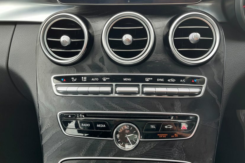 Mercedes-Benz C Class Bluetec Amg Line Premium Plus Black #26