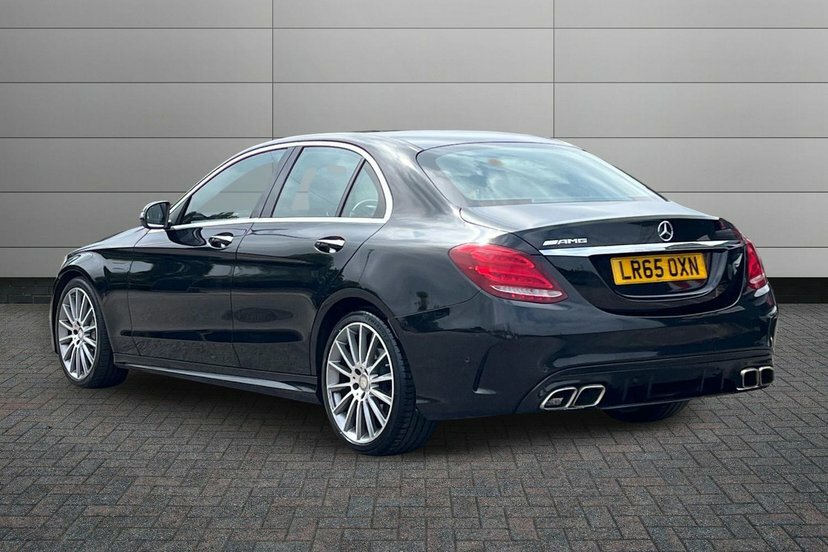 Mercedes-Benz C Class 2.0 C200 Amg Line Premium Plus Saloon Black #3