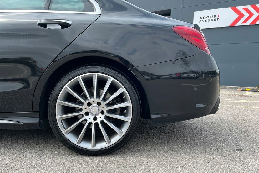 Mercedes-Benz C Class Bluetec Amg Line Premium Plus Black #19