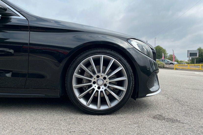 Mercedes-Benz C Class Bluetec Amg Line Premium Plus Black #17