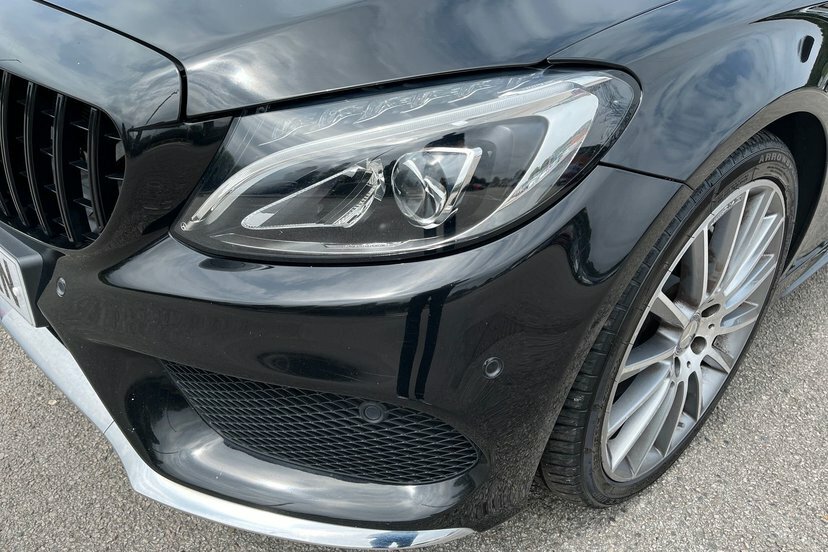 Mercedes-Benz C Class Bluetec Amg Line Premium Plus Black #14