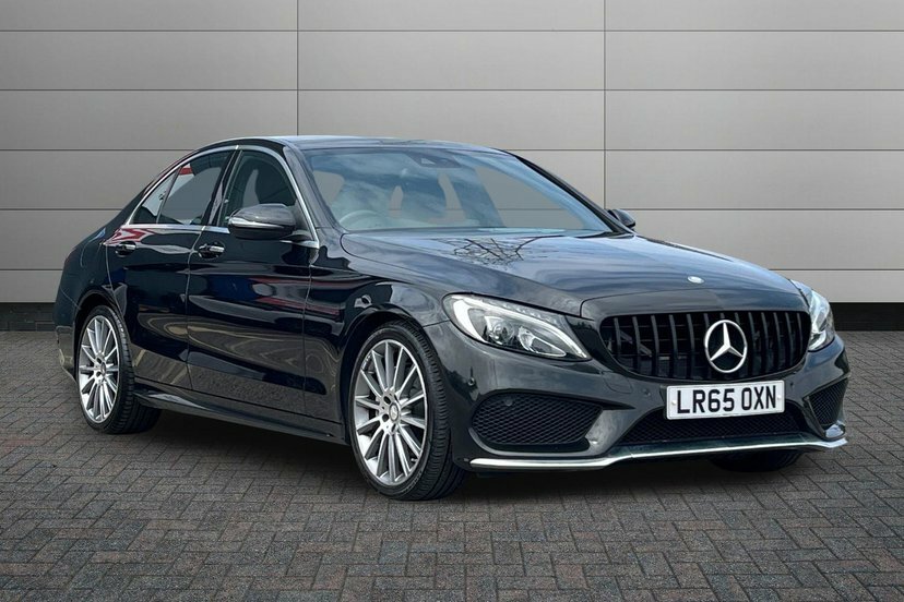 Mercedes-Benz C Class 2.0 C200 Amg Line Premium Plus Saloon Black