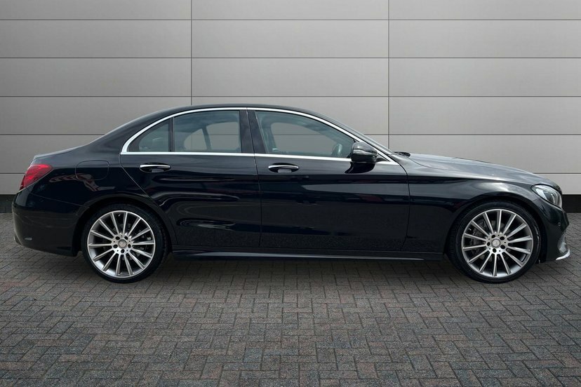 Mercedes-Benz C Class 2.0 C200 Amg Line Premium Plus Saloon Black #4