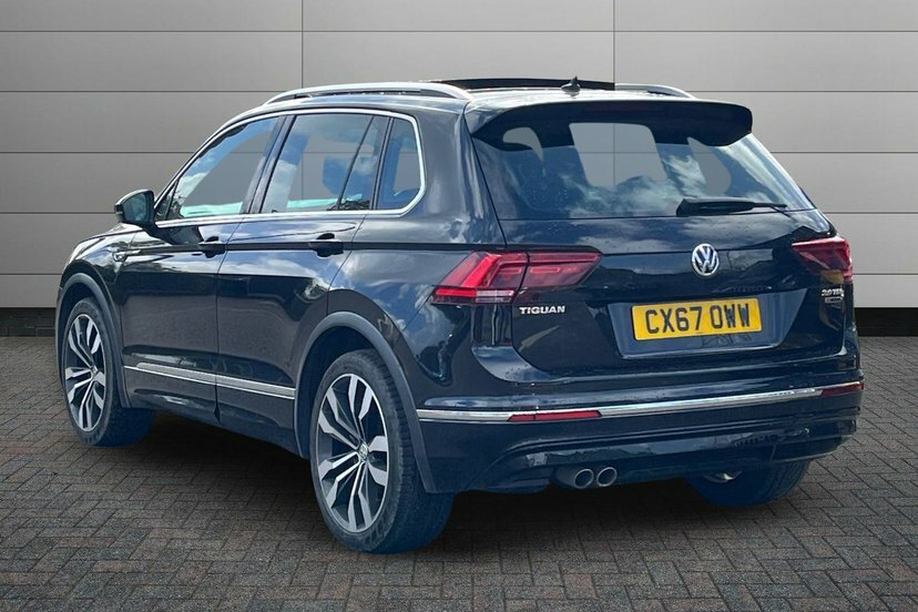 Volkswagen Tiguan 2.0 Tdi R-line Suv Dsg 4Motion 150 Ps Black #5