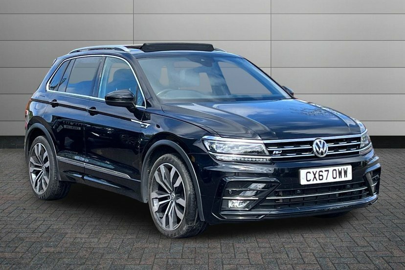 Volkswagen Tiguan 2.0 Tdi R-line Suv Dsg 4Motion 150 Ps Black