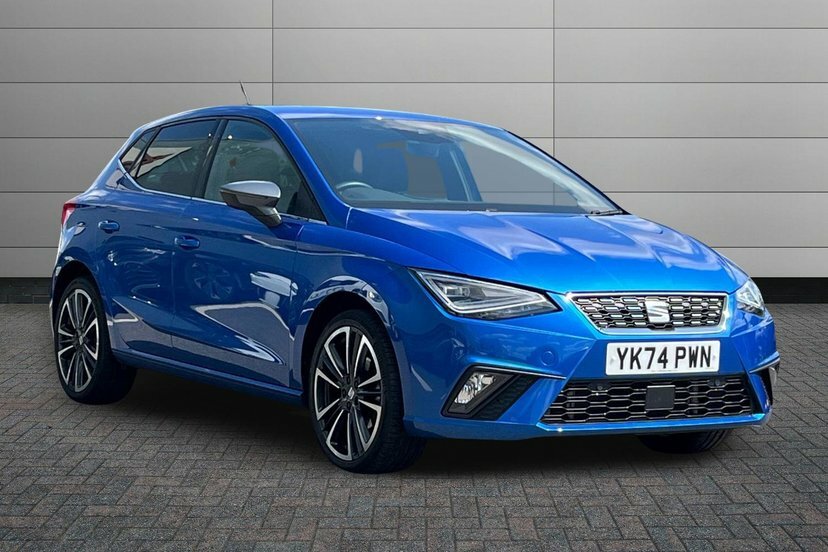 Seat Ibiza 1.0 Tsi Xcellence Lux Hatchback Dsg 11 Blue