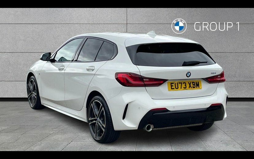 BMW 1 Series 118I M Sport EU73XBM White #2