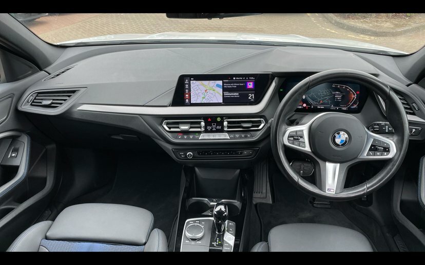 BMW 1 Series 118I M Sport EU73XBM White #4