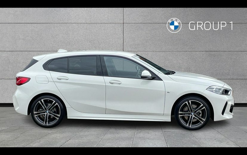 BMW 1 Series 118I M Sport EU73XBM White #3