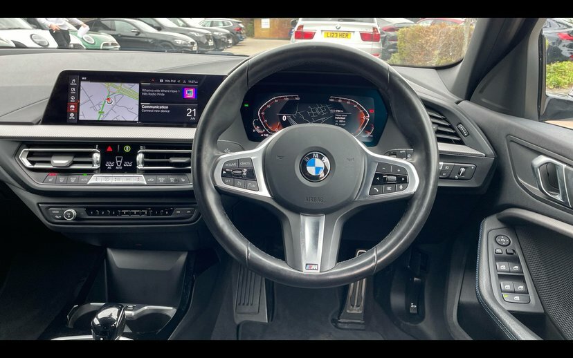 BMW 1 Series 118I M Sport EU73XBM White #5