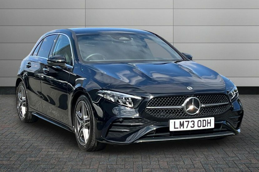 Mercedes-Benz A Class 1.3 A200h Mhev Amg Line Executive Hatchback Black