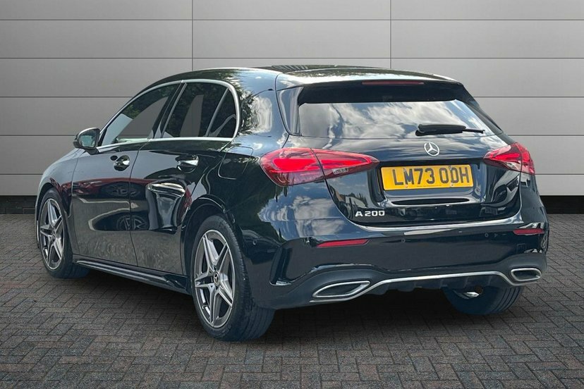 Mercedes-Benz A Class 1.3 A200h Mhev Amg Line Executive Hatchback Black #2