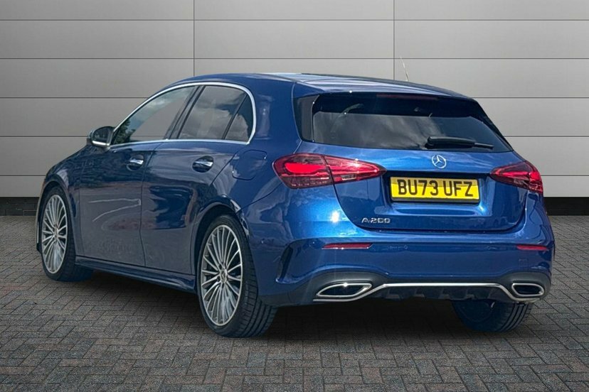 Mercedes-Benz A Class 1.3 A200h Mhev Amg Line Premium Plus Hatchback 5 BU73UFZ Blue #2