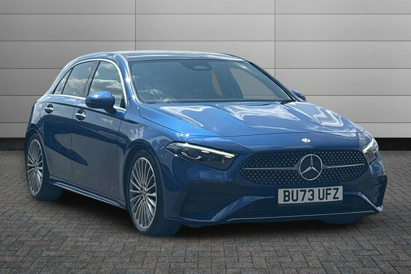 Mercedes-Benz A Class 1.3 A200h Mhev Amg Line Premium Plus Hatchback 5 Blue