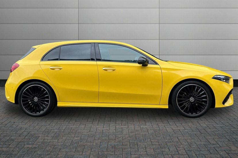 Mercedes-Benz A Class A200h Mhev Exclusive Launch Edition AE73NFP Yellow #3