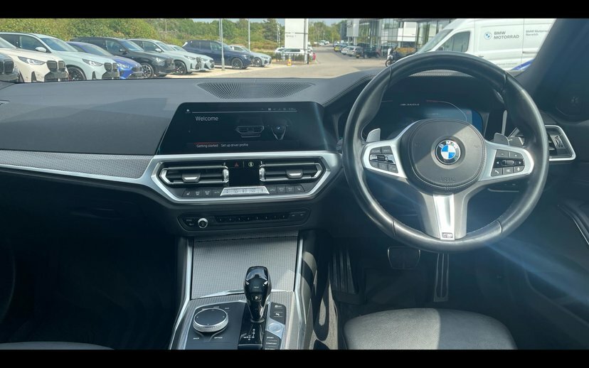 BMW 3 Series M340d Xdrive Saloon Grey #4