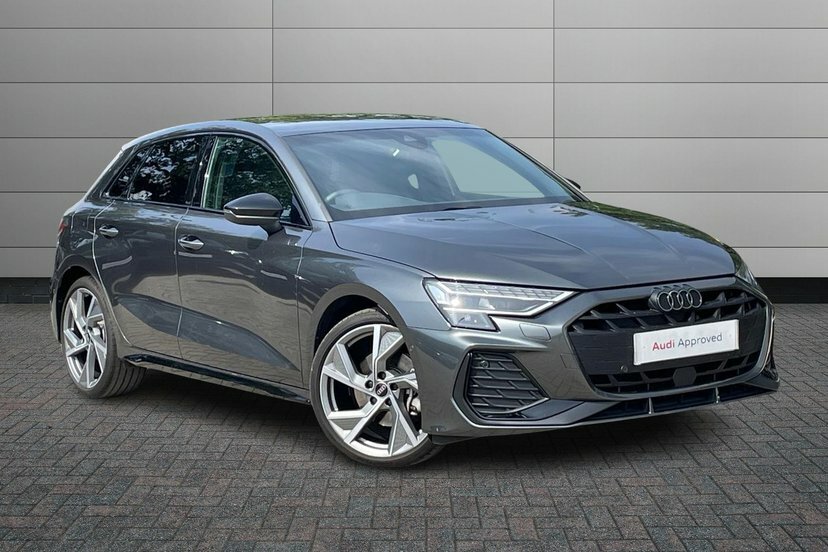 Audi A3 1.5 Tfsi 35 Black Edition Sportback S T Grey