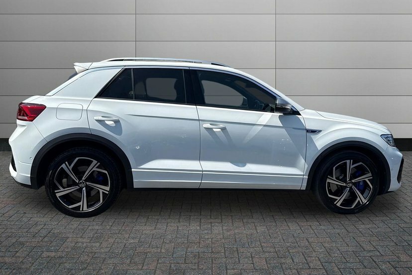 Volkswagen T-Roc 2.0 Tsi R Suv Dsg 4Motion 300 Ps White #4