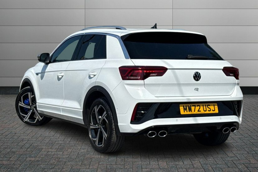 Volkswagen T-Roc 2.0 Tsi R Suv Dsg 4Motion 300 Ps White #3