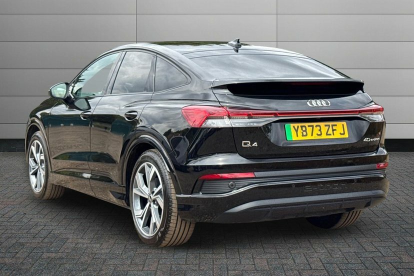 Audi Q4 E Tron 40 Edition 1 Sportback 82Kwh 20 YB73ZFJ Black #3