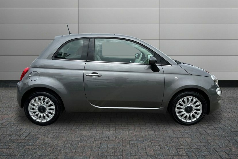 Fiat 500 1.2 Lounge Hatchback Dualogic 69 Bhp Grey #4