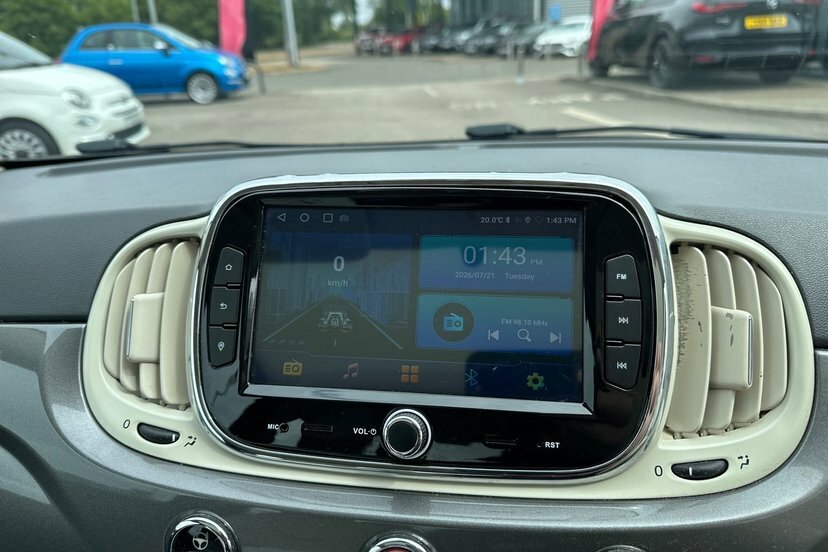 Fiat 500 Hatchback Lounge 201616 Blue #17