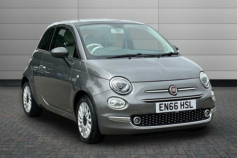 Fiat 500 1.2 Lounge Hatchback Dualogic 69 Bhp Grey