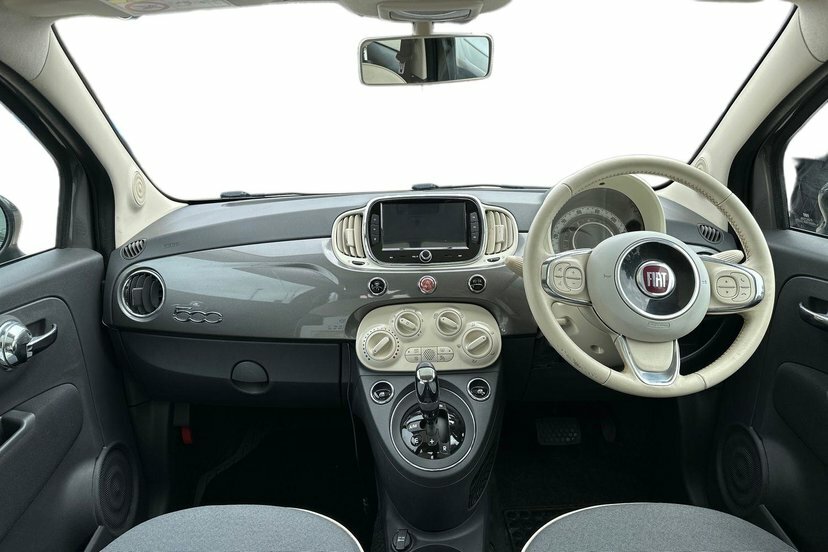 Fiat 500 1.2 Lounge Hatchback Dualogic 69 Bhp Grey #6