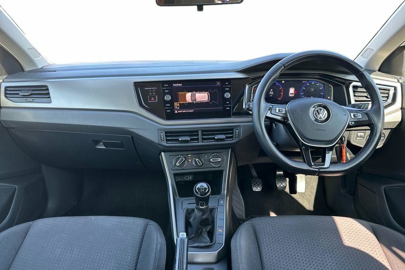 Volkswagen Polo 1.0 Tsi Se Hatchback 95 Ps LE18ASX White #6