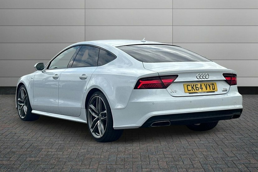 Audi A7 3.0 Tdi V6 Black Edition Sportback S Tr White #3