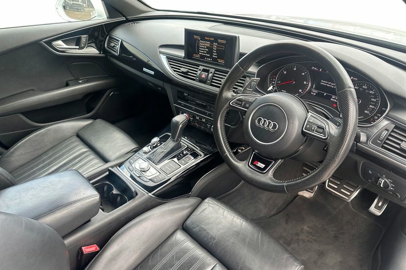 Audi A7 3.0 Tdi V6 Black Edition Sportback S Tr White #6