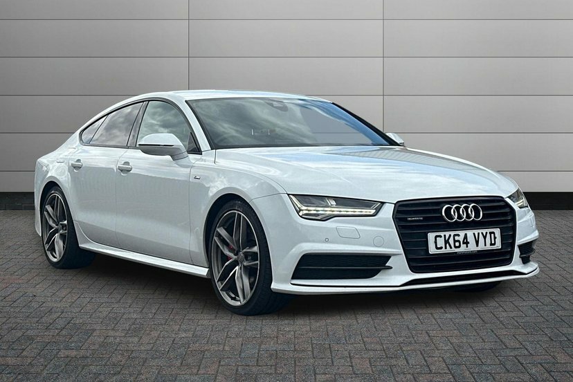 Audi A7 3.0 Tdi V6 Black Edition Sportback S Tr White