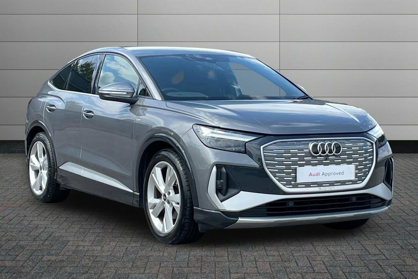 Audi Q4 E Tron 35 S Line Sportback 55Kwh 170 P WP22HYM Grey
