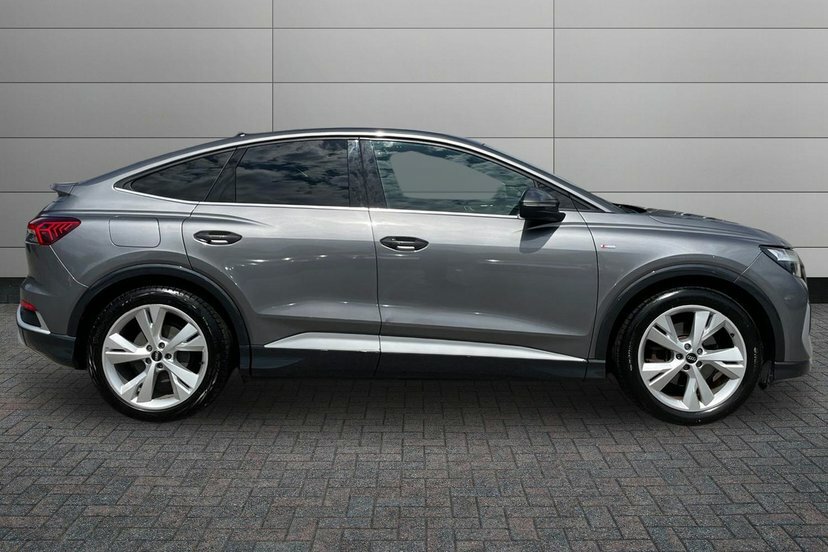 Audi Q4 E Tron 35 S Line Sportback 55Kwh 170 P WP22HYM Grey #4