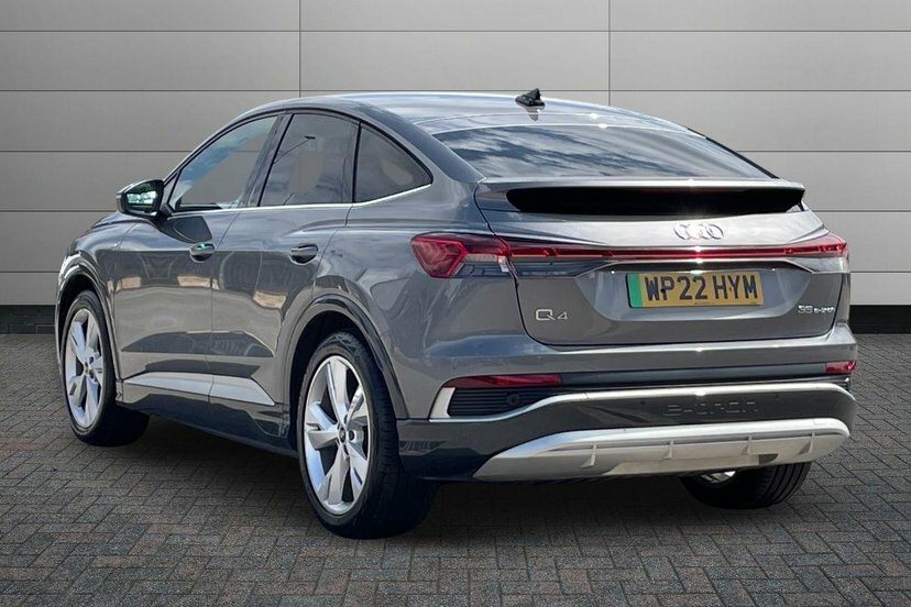 Audi Q4 E Tron 35 S Line Sportback 55Kwh 170 P WP22HYM Grey #3