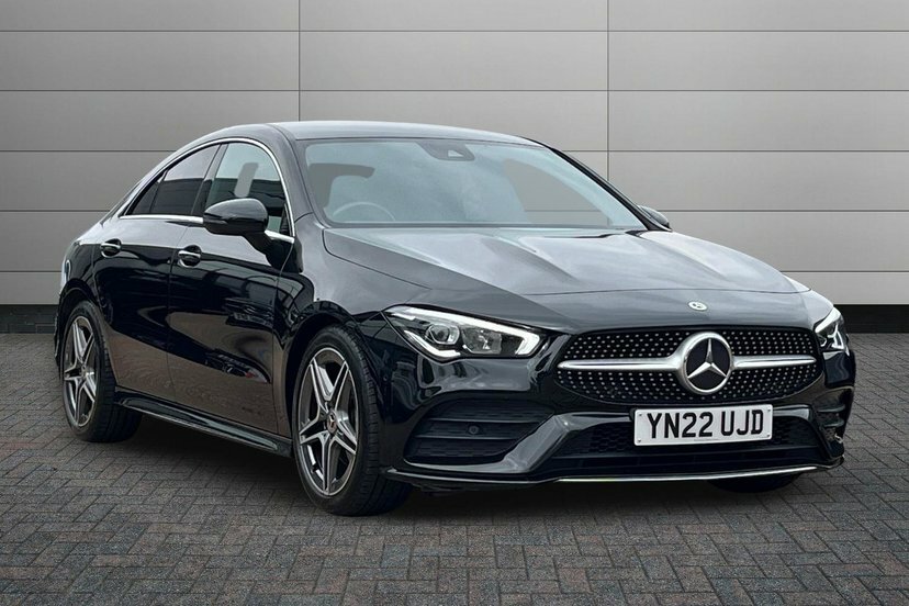 Mercedes-Benz CLA Class Cla180 Amg Line Coupe Black