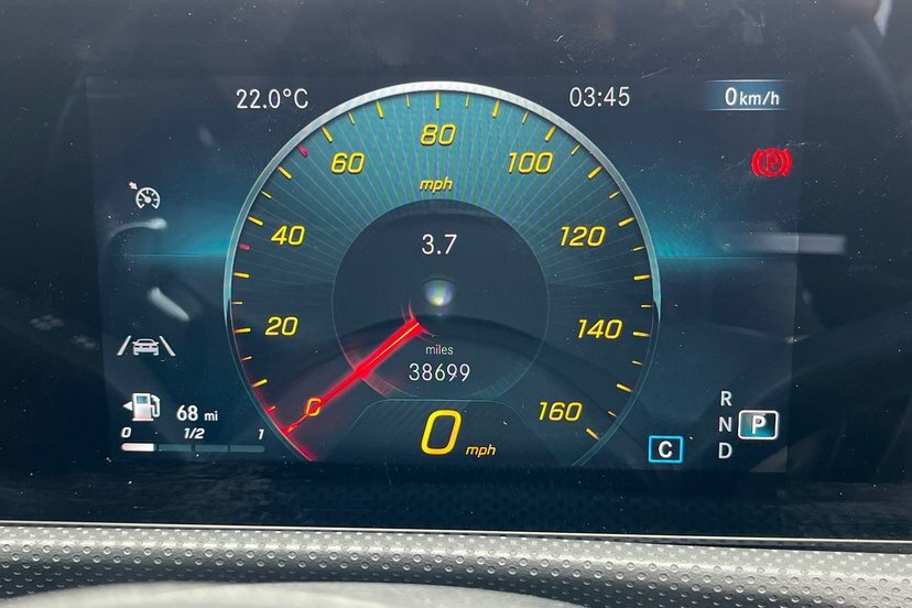 Mercedes-Benz CLA Class Cla180 Amg Line Coupe YN22UJD Black #6