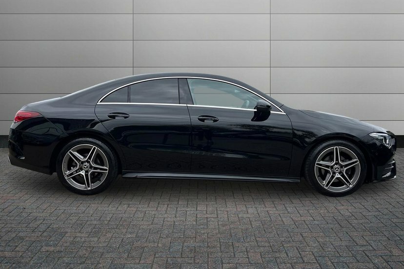 Mercedes-Benz CLA Class Cla180 Amg Line Coupe YN22UJD Black #3