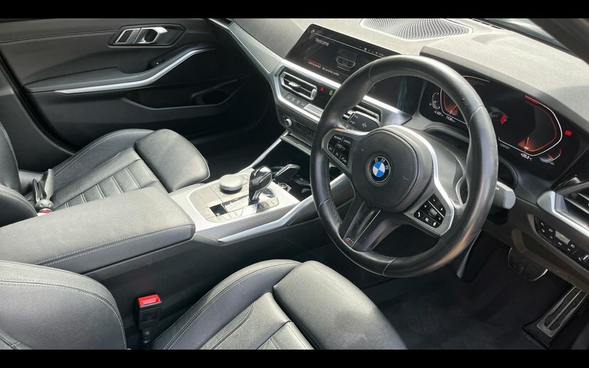BMW 3 Series 318I M Sport Saloon VO71SXF Grey #6