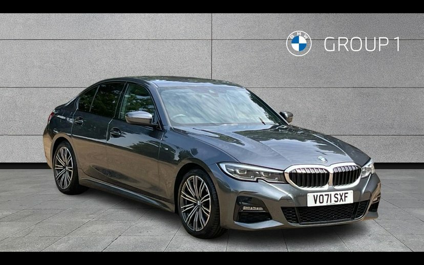 BMW 3 Series 318I M Sport Saloon VO71SXF Grey