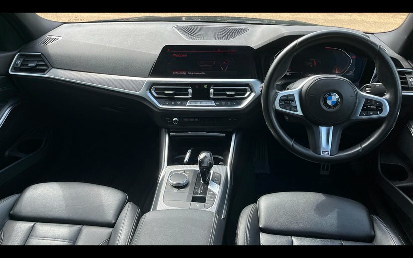 BMW 3 Series 318I M Sport Saloon VO71SXF Grey #4