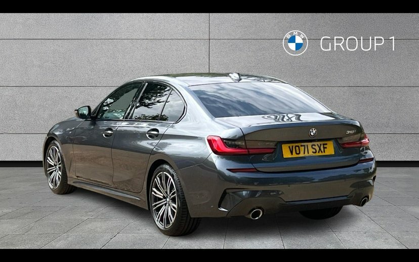 BMW 3 Series 318I M Sport Saloon VO71SXF Grey #2