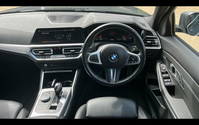 BMW 3 Series 318I M Sport Saloon VO71SXF Grey #5